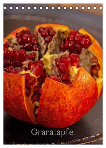 Granatapfel (Tischkalender 2027 DIN A5 hoch), CALVENDO Monatskalender