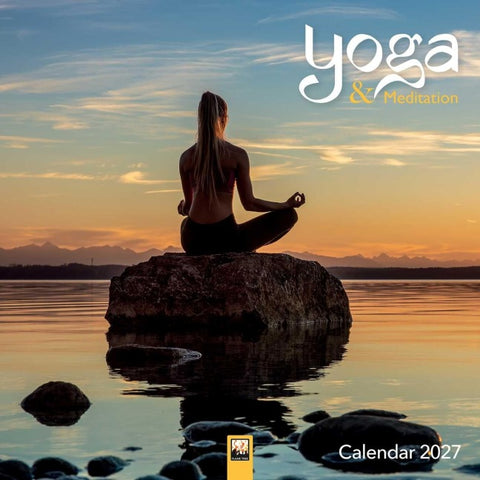 Yoga & Meditation 2027 – Original Flame Tree Publishing-Kalender [Kalender]