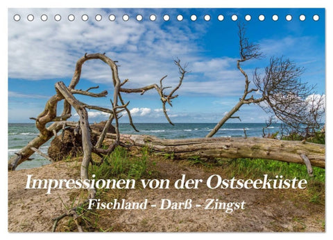 Impressionen von der Ostsee Fischland-Darß-Zingst (Tischkalender 2027 DIN A5 quer), CALVENDO Monatskalender