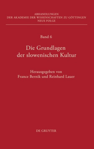 Die Grundlagen der slowenischen Kultur