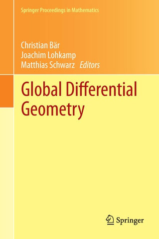 Global Differential Geometry