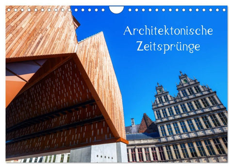 Architektonische Zeitsprünge (Wandkalender 2026 DIN A4 quer), CALVENDO Monatskalender