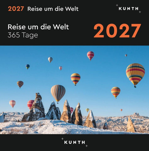 Reise um die Welt - KUNTH 365-Tage-Abreißkalender 2027