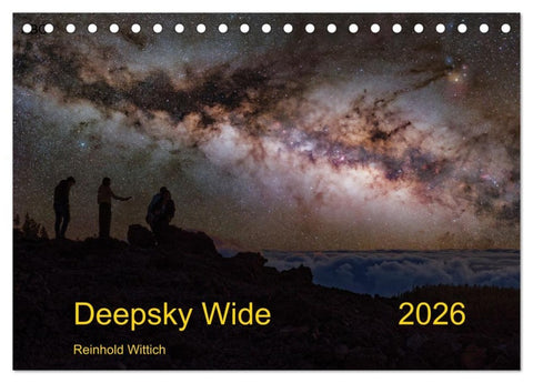Deepsky Wide (Tischkalender 2026 DIN A5 quer), CALVENDO Monatskalender