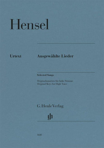 Fanny Hensel - Ausgewählte Lieder