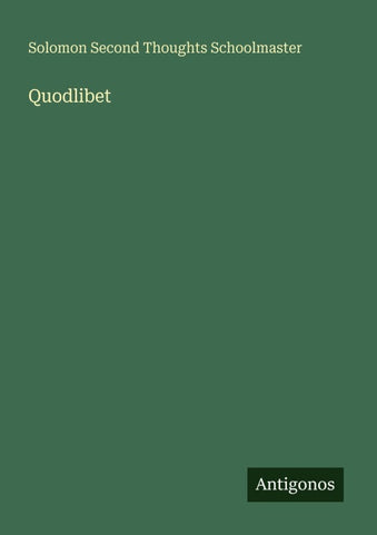 Quodlibet