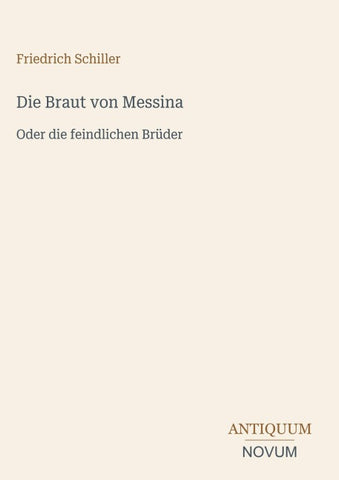 Die Braut von Messina