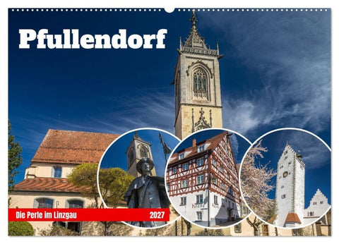 Pfullendorf - die Perle im Linzgau (Wandkalender 2027 DIN A2 quer), CALVENDO Monatskalender