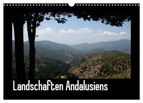 Landschaften Andalusiens (Wandkalender 2027 DIN A3 quer), CALVENDO Monatskalender