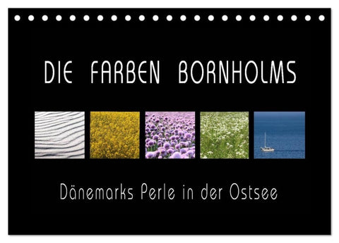 Die Farben Bornholms (Tischkalender 2027 DIN A5 quer), CALVENDO Monatskalender