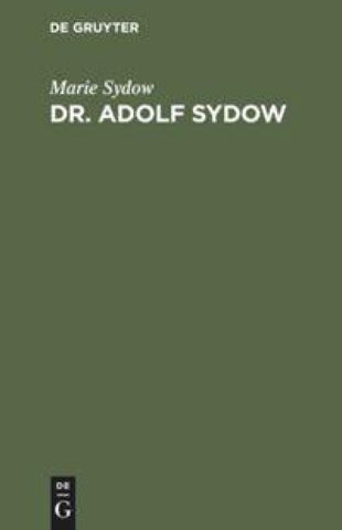 Dr. Adolf Sydow