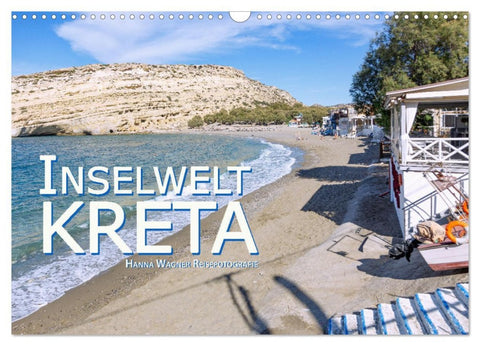 Inselwelt Kreta (Wandkalender 2026 DIN A3 quer), CALVENDO Monatskalender