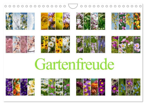 Gartenfreude (Wandkalender 2027 DIN A4 quer), CALVENDO Monatskalender