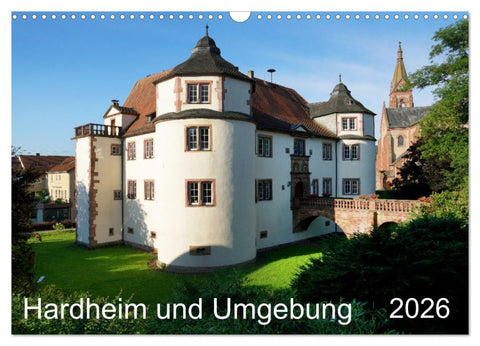 Hardheim und Umgebung (Wandkalender 2026 DIN A3 quer), CALVENDO Monatskalender