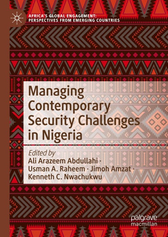 Managing Contemporary Security Challenges in Nigeria