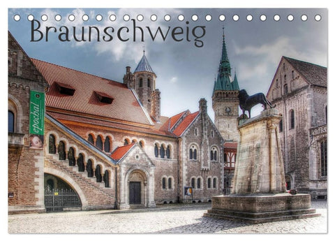 Braunschweig (Tischkalender 2026 DIN A5 quer), CALVENDO Monatskalender