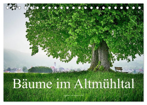 Bäume im Altmühltal (Tischkalender 2027 DIN A5 quer), CALVENDO Monatskalender