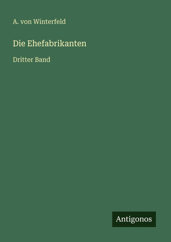 Die Ehefabrikanten
