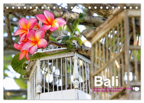 Bali (Tischkalender 2027 DIN A5 quer), CALVENDO Monatskalender