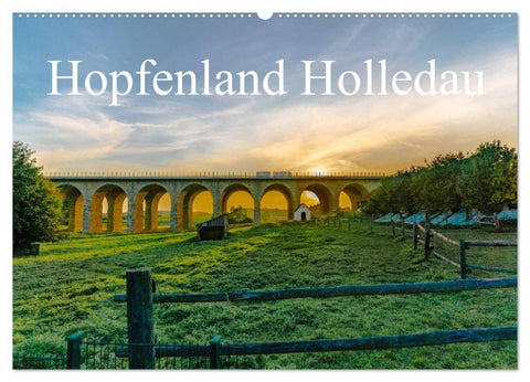 Hopfenland Holledau (Wandkalender 2027 DIN A2 quer), CALVENDO Monatskalender
