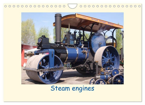 Steam engines (Wall Calendar 2027 DIN A4 landscape), CALVENDO 12 Month Wall Calendar
