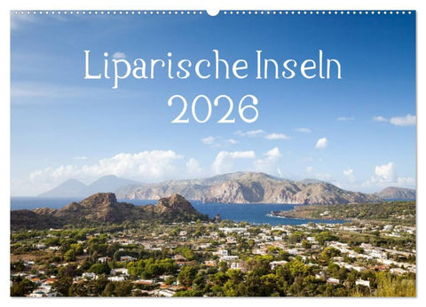 Liparische Inseln (Wandkalender 2026 DIN A2 quer), CALVENDO Monatskalender