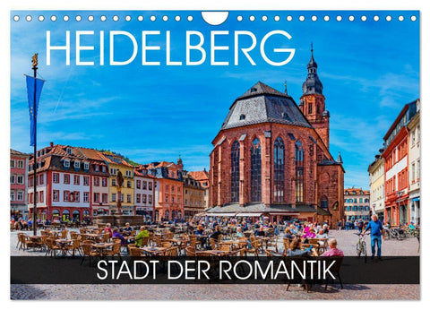 Heidelberg - Stadt der Romantik (Wandkalender 2027 DIN A4 quer), CALVENDO Monatskalender