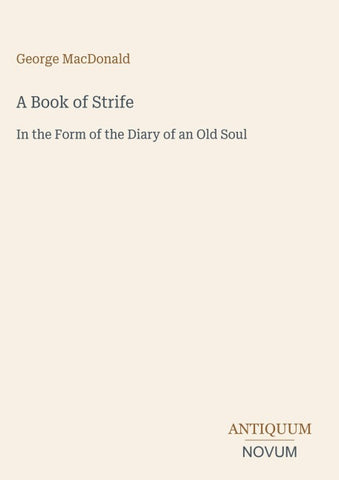 A Book of Strife