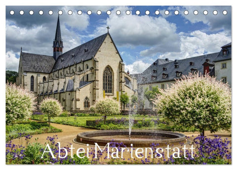 Abtei Marienstatt (Tischkalender 2026 DIN A5 quer), CALVENDO Monatskalender