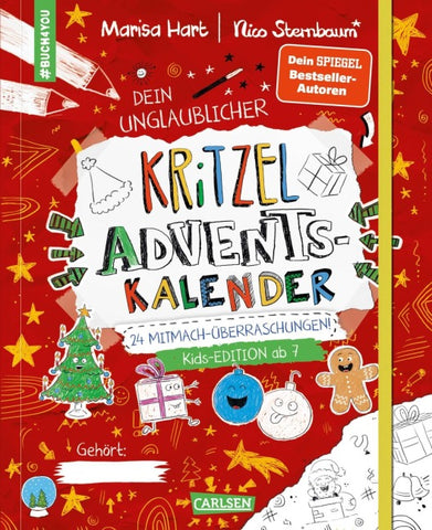 #buch4you: Kritzel-Mitmach-Adventskalender