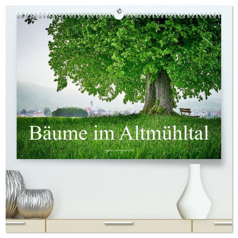 Bäume im Altmühltal (hochwertiger Premium Wandkalender 2026 DIN A2 quer), Kunstdruck in Hochglanz