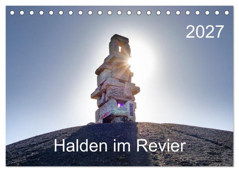Halden im Revier (Tischkalender 2027 DIN A5 quer), CALVENDO Monatskalender