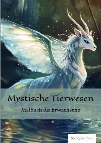 Mystische Tierwesen – Malbuch für Erwachsene