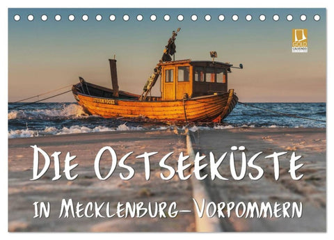 Die Ostseeküste in Mecklenburg-Vorpommern (Tischkalender 2026 DIN A5 quer), CALVENDO Monatskalender