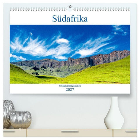 Südafrika - Urlaubsimpressionen (hochwertiger Premium Wandkalender 2027 DIN A2 quer), Kunstdruck in Hochglanz