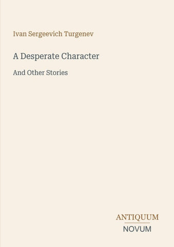 A Desperate Character