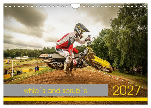 whip`s and scrub`s (Wandkalender 2027 DIN A4 quer), CALVENDO Monatskalender