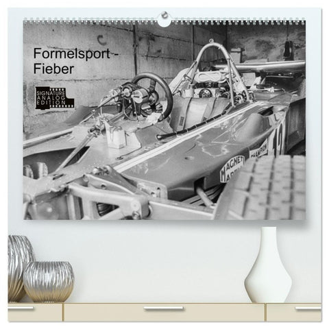 Formelsport - Fieber (hochwertiger Premium Wandkalender 2027 DIN A2 quer), Kunstdruck in Hochglanz