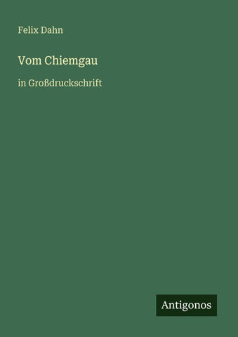 Vom Chiemgau