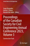 Proceedings of the Canadian Society for Civil Engineering Annual Conference 2023, Volume 3