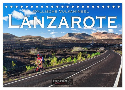 Idyllische Vulkaninsel Lanzarote (Tischkalender 2027 DIN A5 quer), CALVENDO Monatskalender