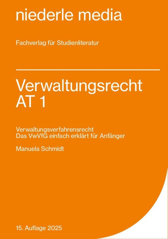 Verwaltungsrecht AT 1 - 2025