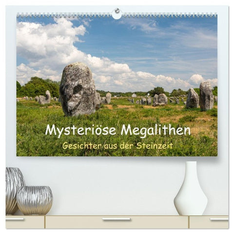 Mysteriöse Megalithen (hochwertiger Premium Wandkalender 2027 DIN A2 quer), Kunstdruck in Hochglanz