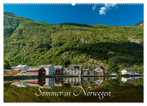 Sommer in Norwegen (Wandkalender 2026 DIN A2 quer), CALVENDO Monatskalender