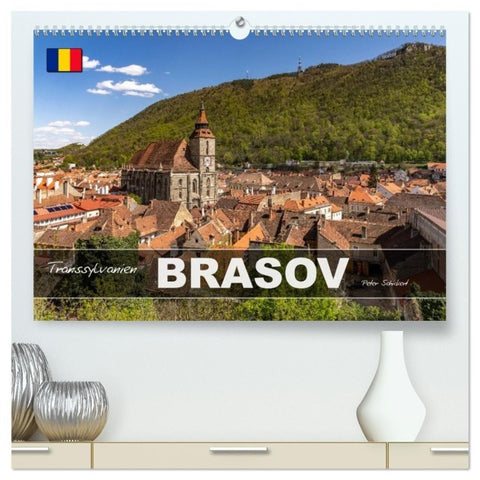 Transsylvanien - Brasov (hochwertiger Premium Wandkalender 2027 DIN A2 quer), Kunstdruck in Hochglanz
