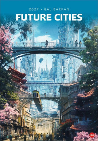 Gal Barkan: Future Cities Posterkalender 2027