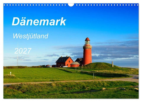 Dänemark Westjütland (Wandkalender 2027 DIN A3 quer), CALVENDO Monatskalender