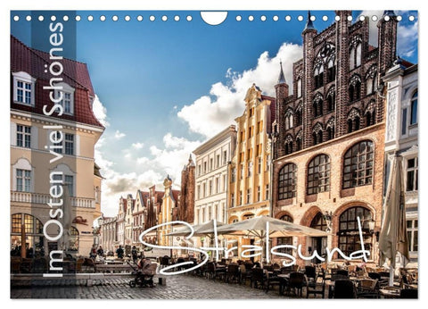 Im Osten viel Schönes - Stralsund (Wandkalender 2026 DIN A4 quer), CALVENDO Monatskalender