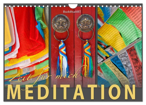 MEDITATION Zeit für mich (Wandkalender 2026 DIN A4 quer), CALVENDO Monatskalender