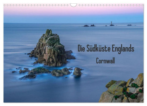 Die Südküste Englands - Cornwall (Wandkalender 2027 DIN A3 quer), CALVENDO Monatskalender